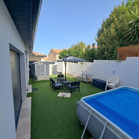 Charmante Maison Avec Piscine Bessan Exteriér fotografie